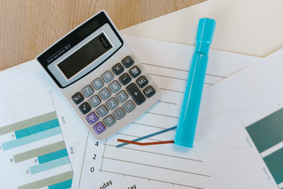 pricing report with charts and numbers
