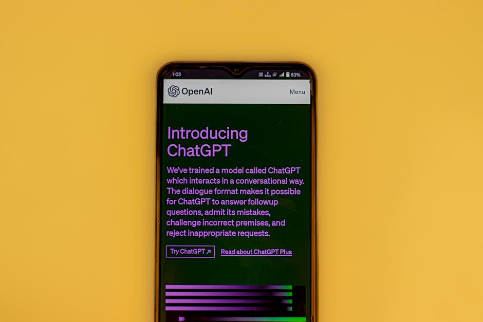 AI chatbot suggesting travel destinations on phone